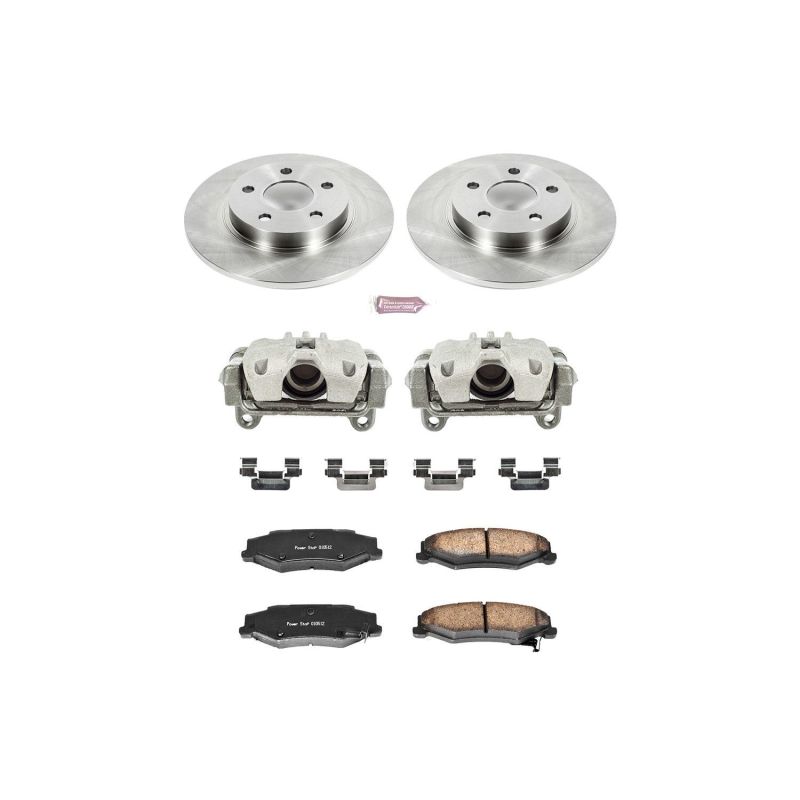 PSB Autospecialty Kit w/Cals - Power Stop 03-05 Buick Park Avenue Rear Autospecialty Brake Kit w/Calipers