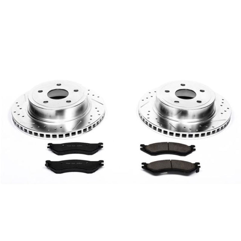PSB Z23 Evolution Kit - Power Stop 04-06 Dodge Ram 1500 Rear Z23 Evolution Sport Brake Kit