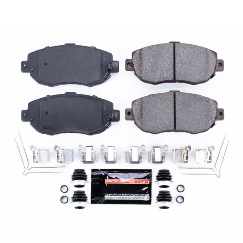 PSB Z23 Evolution Brake Pads - Power Stop 93-05 Lexus GS300 Front Z23 Evolution Sport Brake Pads w/Hardware