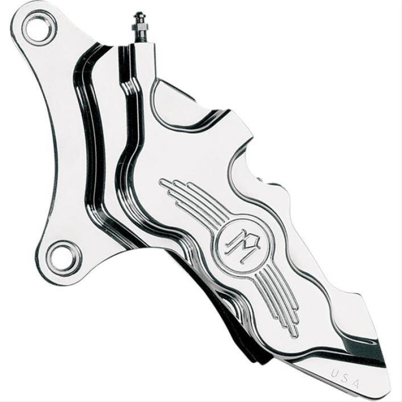 PFM Brake Calipers - Performance Machine Caliper 112x6B Left - For 13in Disc - Chrome