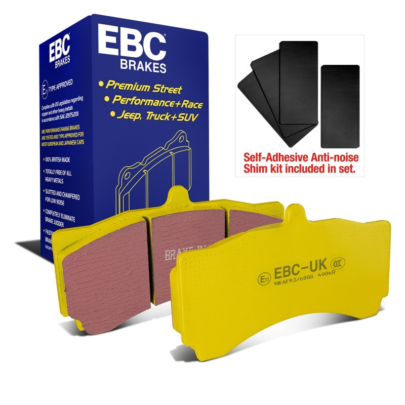 EBC Yellowstuff Brake Pad Sets - EBC Brakes Yellowstuff Performance Brake Pads