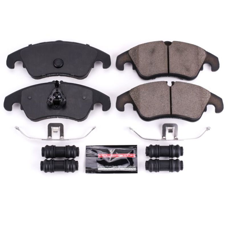 PSB Z23 Evolution Brake Pads - Power Stop 10-16 Audi A4 Front Z23 Evolution Sport Brake Pads w/Hardware