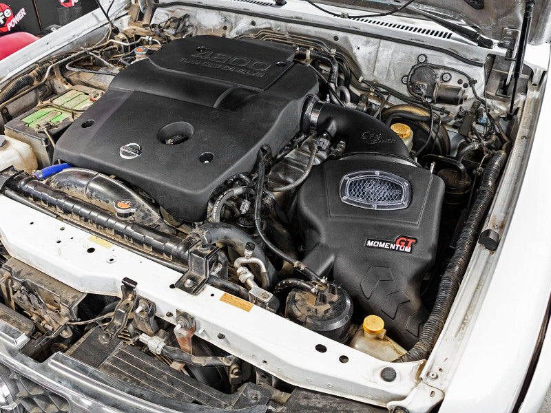 AFE Momentum GT Cold Air Intakes - aFe Momentum GT Intakes P5R AIS Nissan Patrol (Y61) 01-16 I6-4.8L