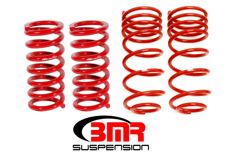 BMR Lowering Springs - BMR 82-82 3rd Gen F-Body Lowering Spring Kit (Set Of 4) - Red