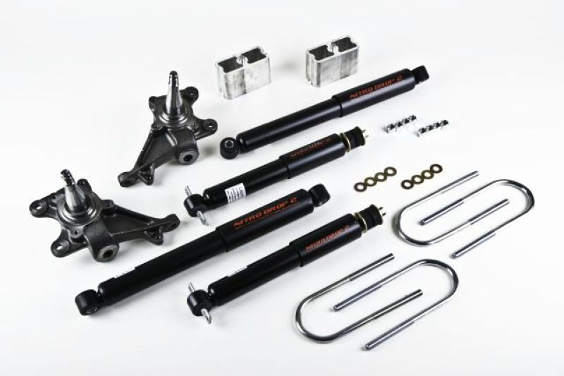 BT Lowering Kit w ND2 Shocks - Belltech LOWERING KIT WITH ND2 SHOCKS