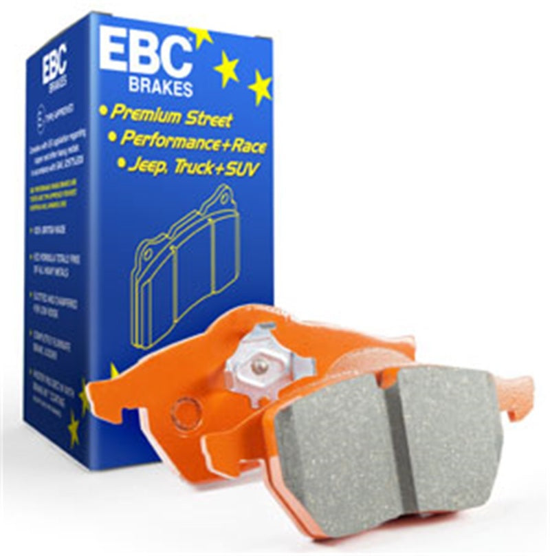 EBC Orangestuff Brake Pad Sets - EBC 99-03 Aston Martin DB7 5.9 Orangestuff Front Brake Pads