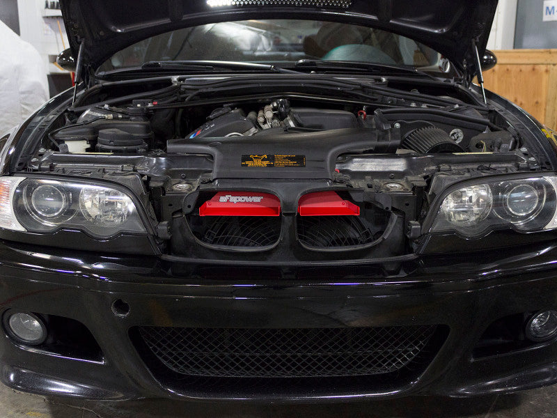 AFE P5R Air Intake - aFe MagnumFORCE Intakes Scoops AIS BMW 3-Series/ M3 (E46) 01-06 L6 - Matte Red