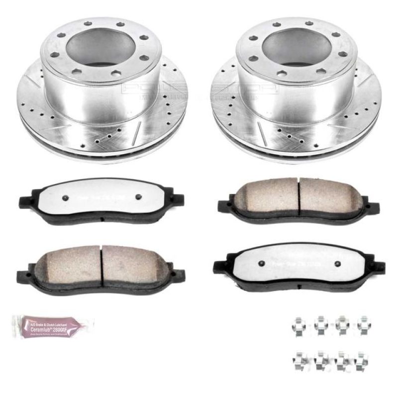 PSB Z36 Truck & Tow Kit - Power Stop 05-07 Ford F-250 Super Duty Rear Z36 Truck & Tow Brake Kit