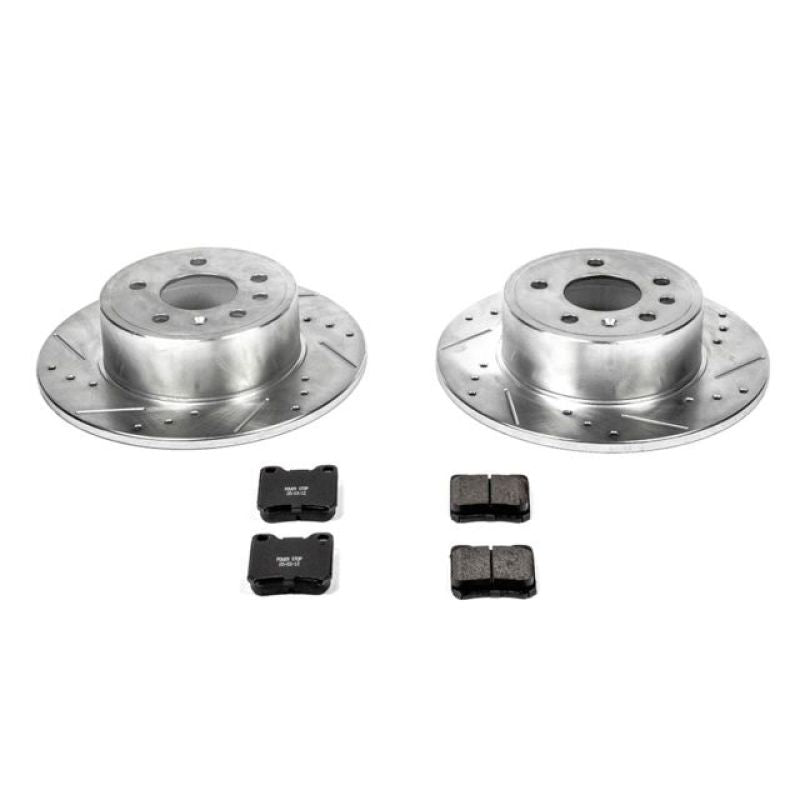 PSB Z23 Evolution Kit - Power Stop 99-03 Saab 9-3 Rear Z23 Evolution Sport Brake Kit