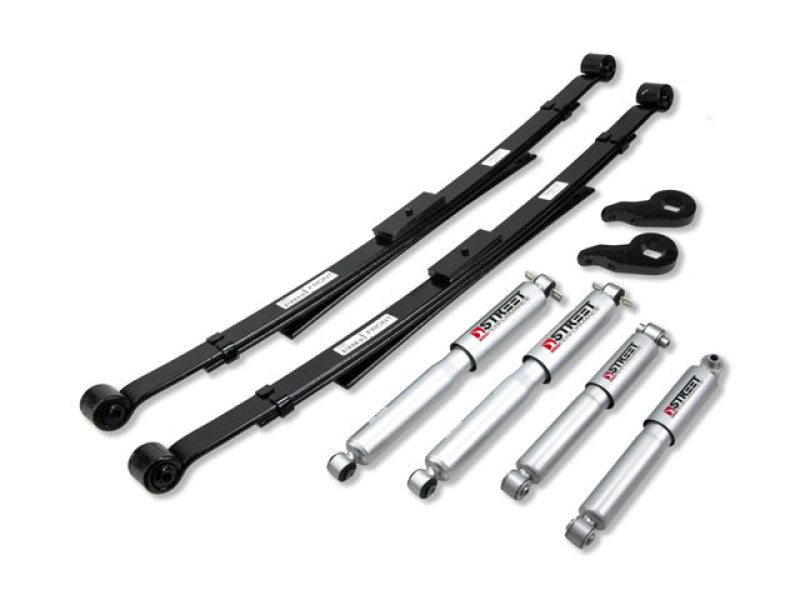 BT Lower Kit w SP Shocks - Belltech LOWERING KIT WITH SP SHOCKS