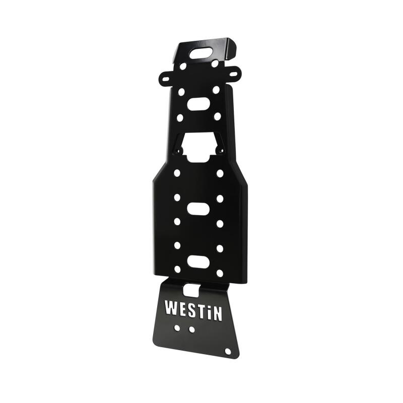 WES Skid Plates - Westin/Snyper 07-11 Jeep Wrangler Transmission Pan Skid Plate - Textured Black