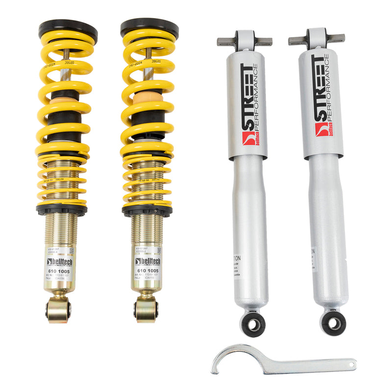 BT Coilover Kit w Shocks - Belltech COILOVER KIT 04-07 COLO/CANY V1 W/SP