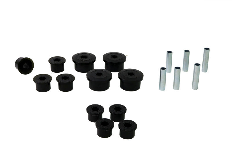 WL Bushings - Spring - Whiteline 1986-1999 Jeep Cherokee Spring - Eye Front/Rear And Shackle Bushing