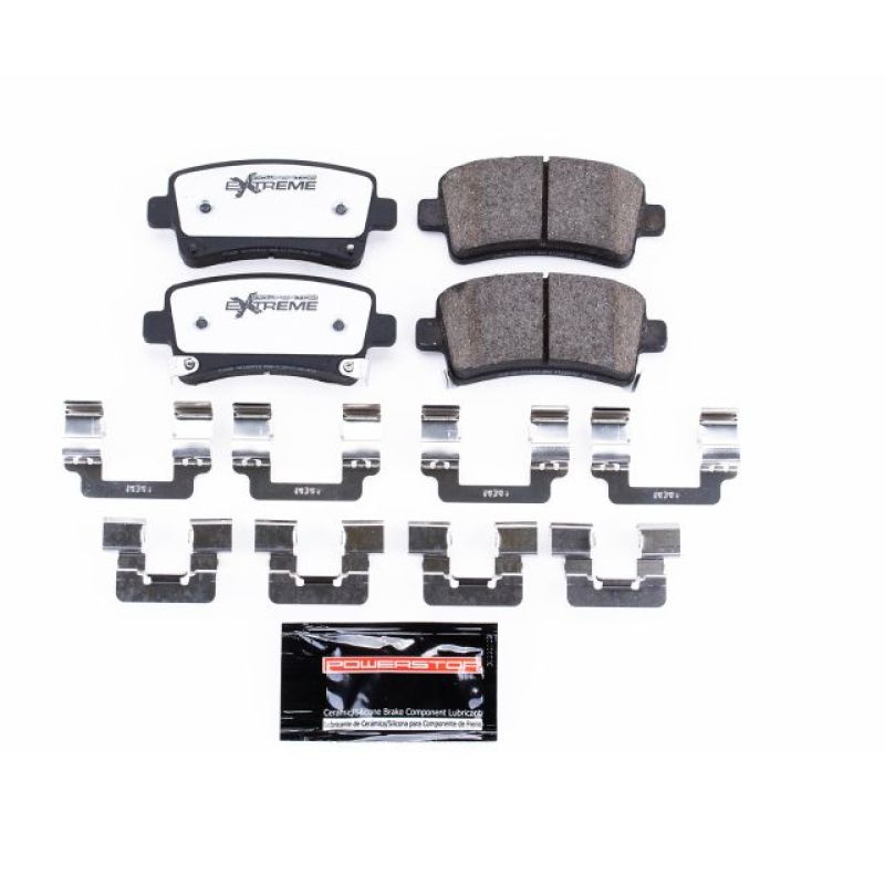 PSB Z26 Extreme Brake Pads - Power Stop 2010 Buick Allure Rear Z26 Extreme Street Brake Pads w/Hardware