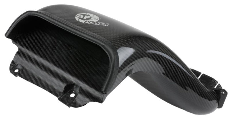 AFE Quantum Intakes - aFe Quantum Cold Air Intake System Scoop 18-20 Ford F150 EcoBoost V6-3.5L/2.7L - Carbon Fiber