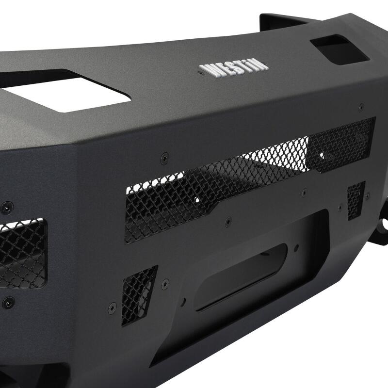 WES Pro-Series Bumpers - Westin 21-23 Ford F-150 (Excl. 2022+ Lightning EV) Pro-Series Front Bumper - Tex. Blk