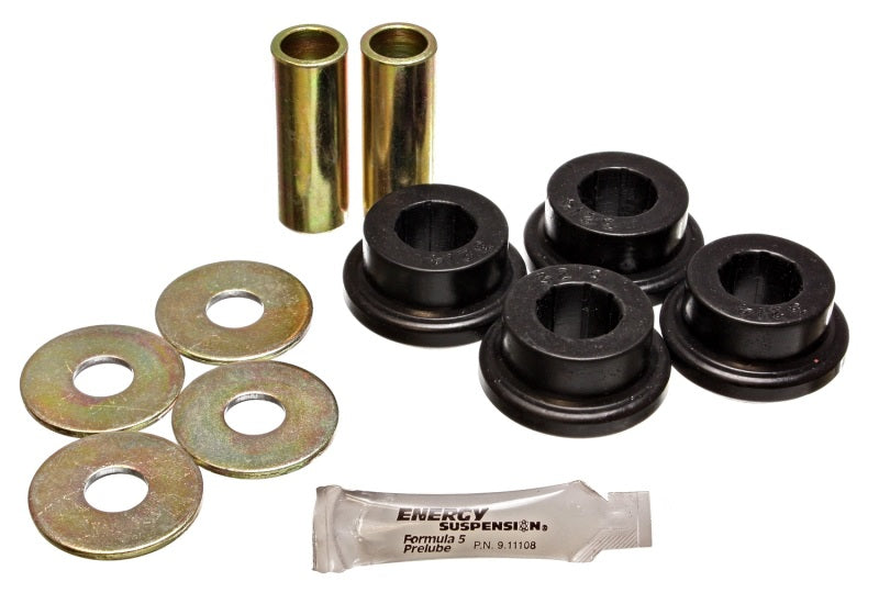ES Cntrl Arm Bushings - Black - Energy Suspension 84-87 Honda Civic/CRX Black Front Control Arm Bushing Set