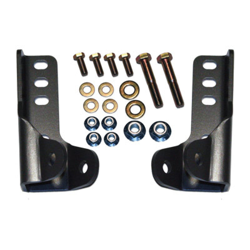 SYN Shock Mounts - Synergy 07-18 Jeep Wrangler JK/JKU Rear Lower Shock Mount Kit