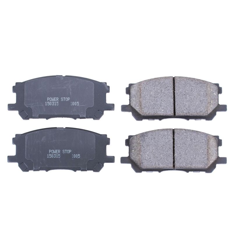 PSB Z16 Evolution Brake Pads - Power Stop 04-06 Lexus RX330 Front Z16 Evolution Ceramic Brake Pads