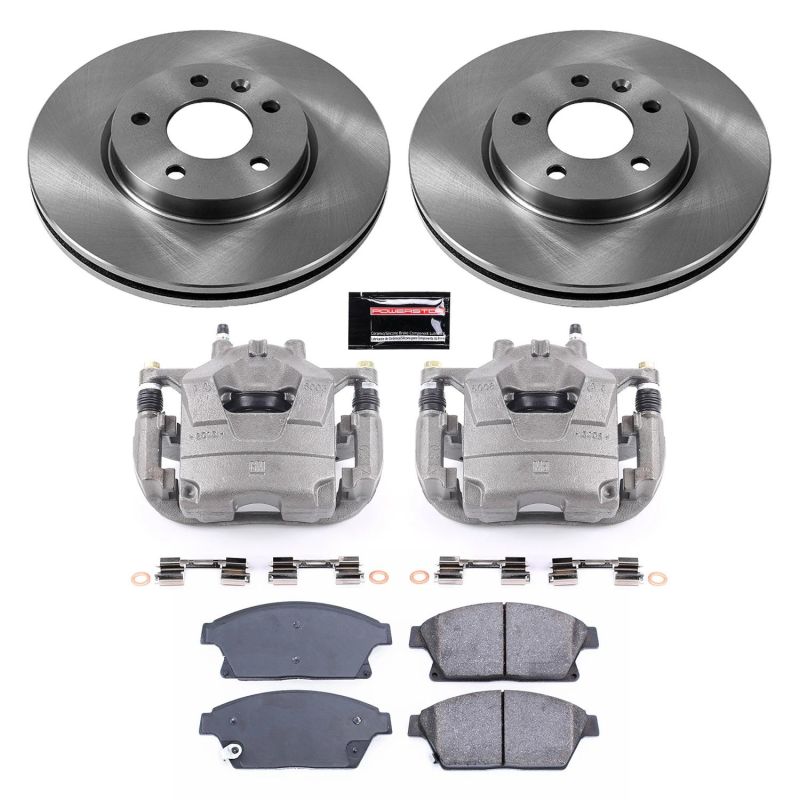 PSB Autospecialty Kit w/Cals - Power Stop 12-17 Buick Verano Front Autospecialty Brake Kit w/Calipers