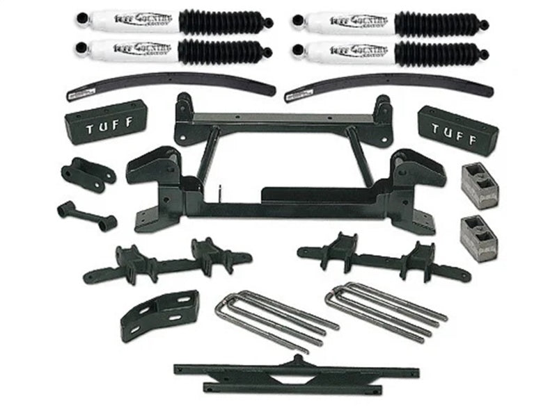 TUF Lift Kits - Tuff Country 88-97 Chevy K2500/3500 4X4 (8 Lug) 6in Lift Kit (w/Cast Lwr Cntrl Arm SX8000)