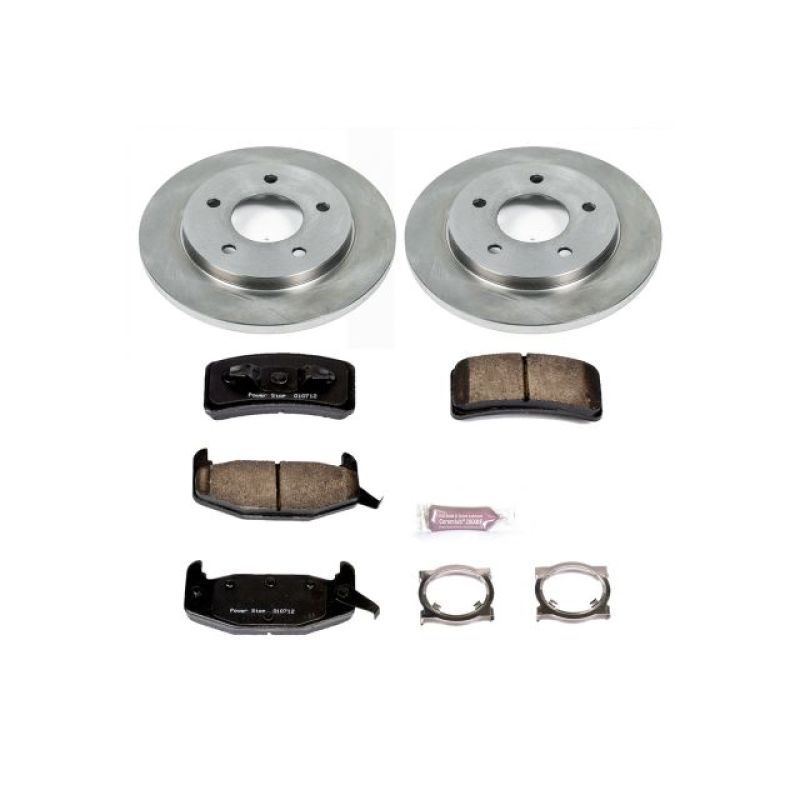 PSB Autospecialty Kit - Power Stop 88-93 Buick Regal Rear Autospecialty Brake Kit