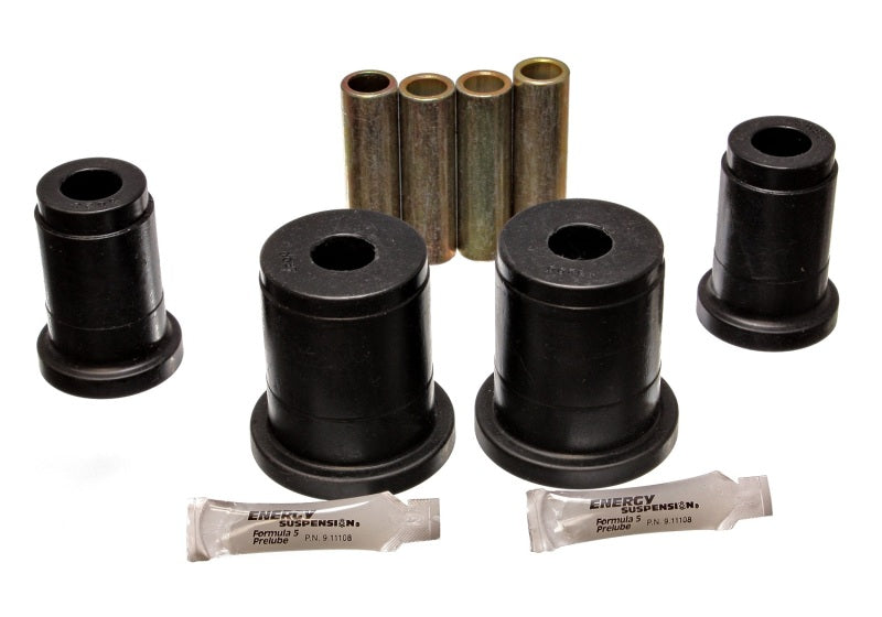 ES Cntrl Arm Bushings - Black - Energy Suspension 87-88 Ford Thunderbird / 87-88 Mercury Cougar Black Front End Control Arm Bushings