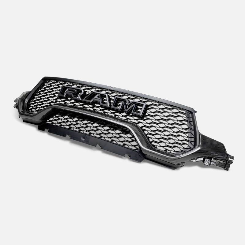 AND Front Grilles - Anderson Composites 2021 Dodge RAM TRX Carbon Fiber Front Grille - Lower Trim
