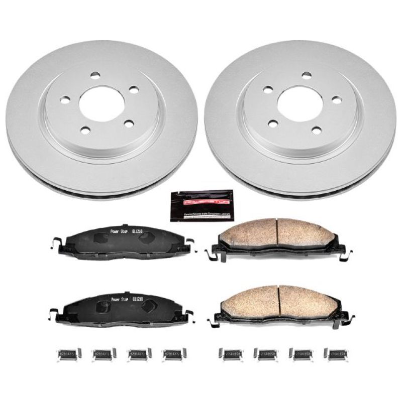 PSB Evolution Coated Rotor - Power Stop 11-12 Ram 3500 Rear Z17 Coated Brake Kit