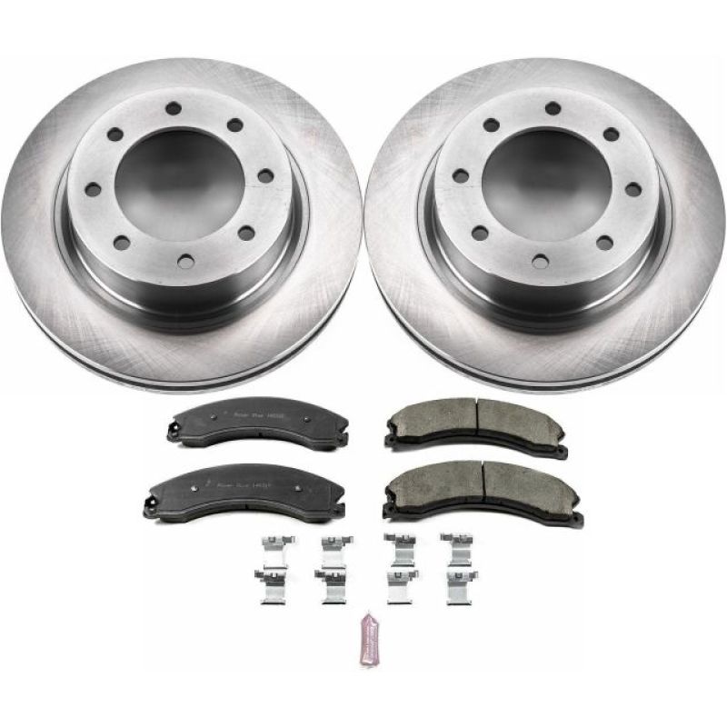PSB Autospecialty Rotor - Power Stop 12-21 Nissan NV3500 Front Autospecialty Brake Kit