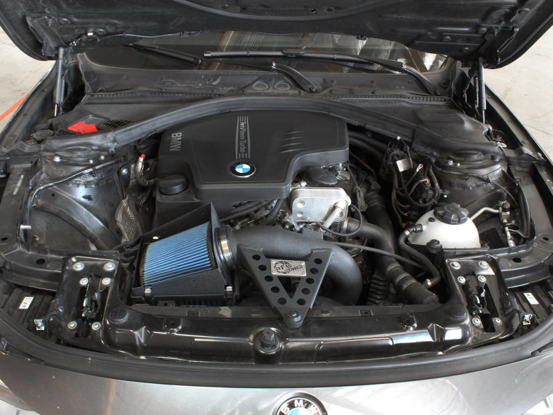 AFE Magnum FORCE Stage-2 Cold Air Intakes - aFe MagnumFORCE Intakes Stage-2 PRO 5R 12-15 BMW 328i (F30) L4 3.0L (t) N20