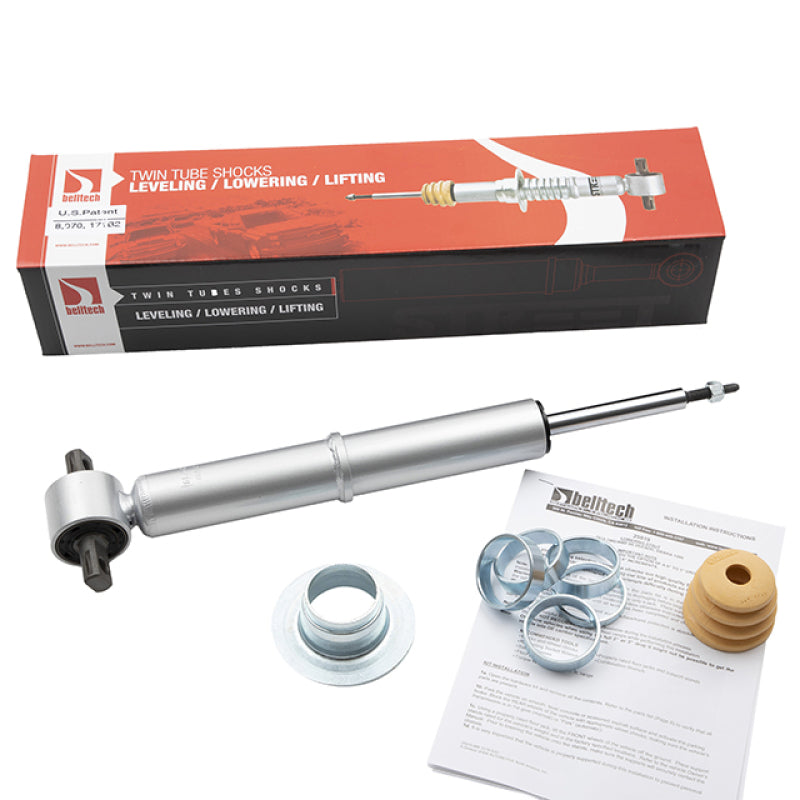 BT Lower & Lift Strut - Belltech Lowering Strut 2019 Chevrolet Silverado 0in to - 2in