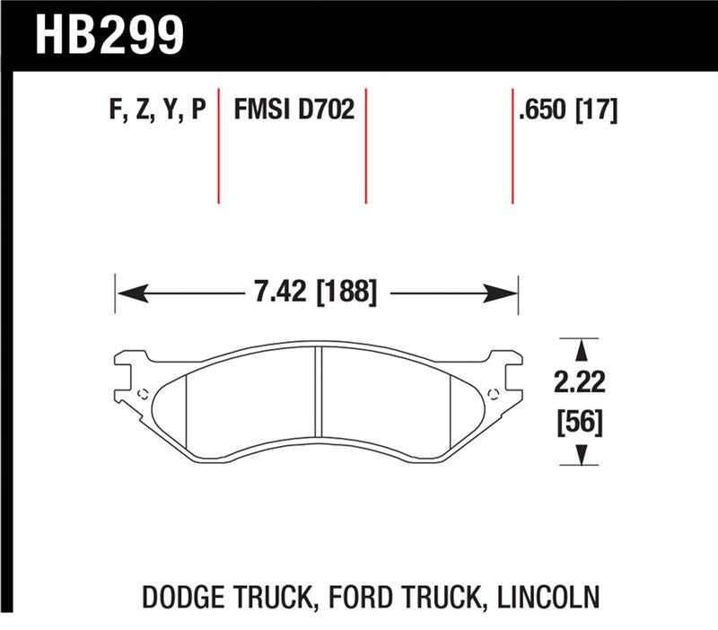HAWK HPS Brake Pad Sets - Hawk HPS Street Brake Pads