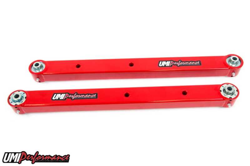 UMI Lower Control Arms - UMI Performance 64-72 A-Body Boxed Lower Control Arms- w/ Dual Roto-Joints