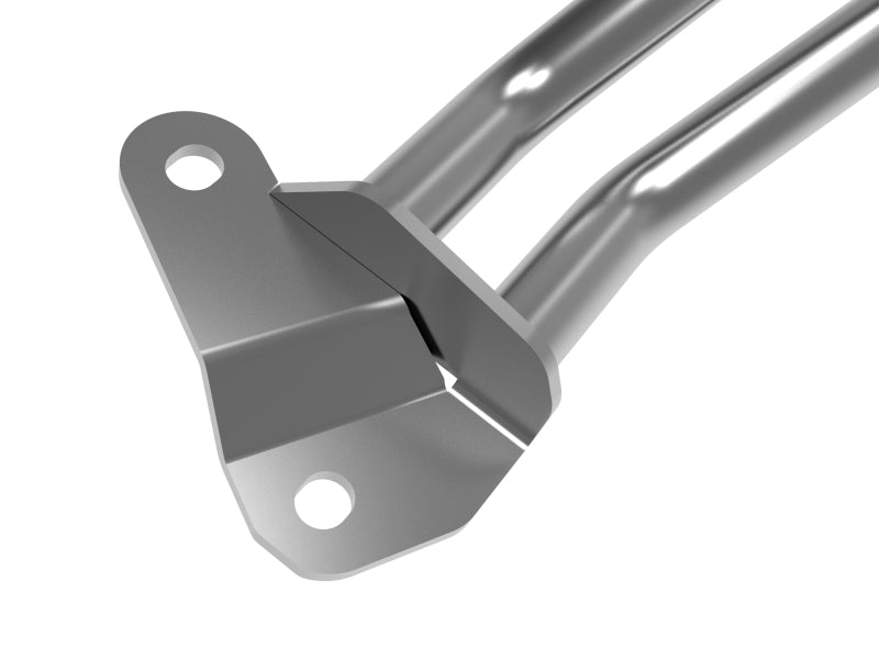 AFE Strut Braces - aFe CONTROL 20-22 Ford Explorer L4 2.3L (t) Tubular Steel Front Suspension Strut Brace Gunmetal Gray