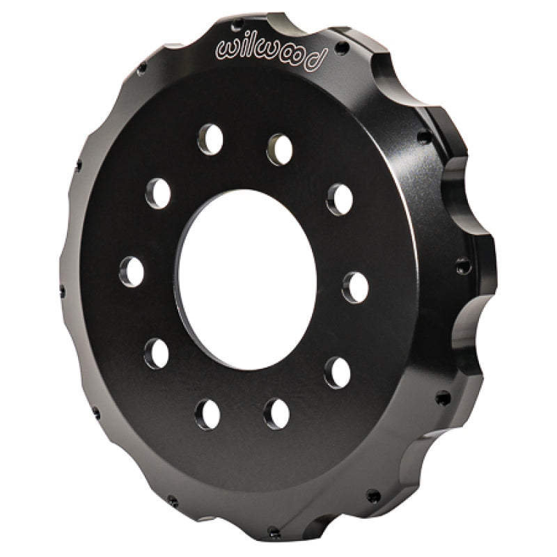 WIL Rotor Hat - Wilwood Big Brake Hats .810in Offset 5 x 4.75 - 12 on 8.75in - Black