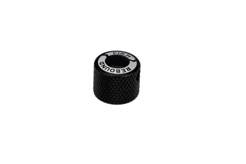 RID HQ Shocks - Ridetech Short Rebound Knob for HQ Shocks - Aluminum - Black