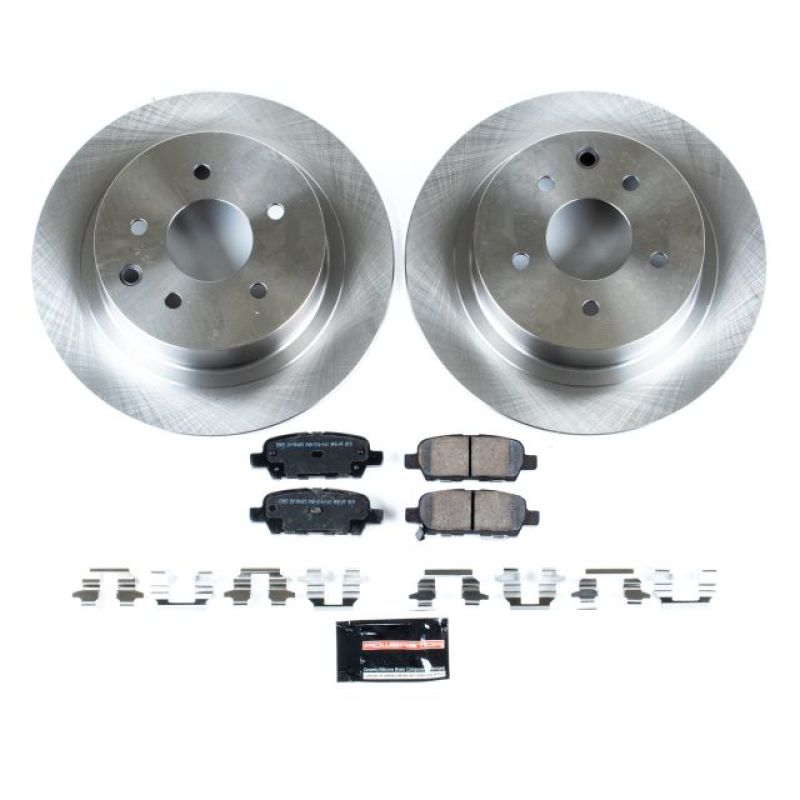 PSB Autospecialty Kit - Power Stop 02-06 Nissan Altima Rear Autospecialty Brake Kit