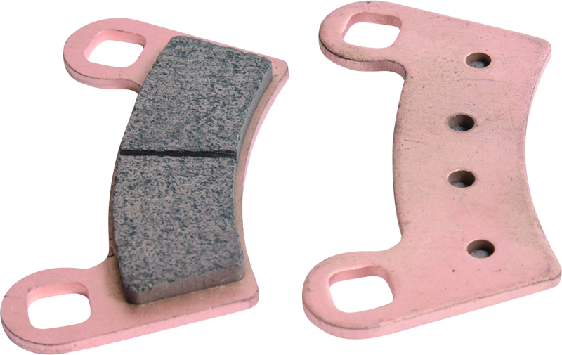 QBS Brake Pads - QuadBoss 08-10 Polaris Outlaw 450 Front Left Sintered Brake Pad