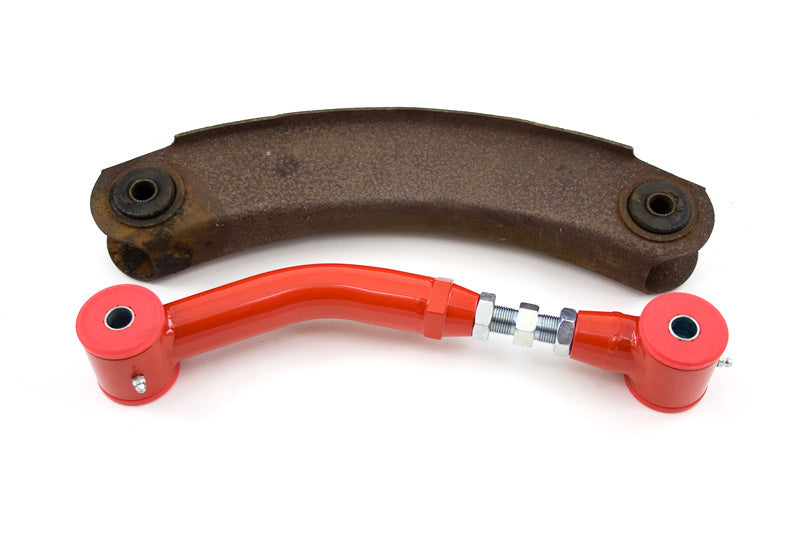 UMI Lower Control Arms - UMI Performance 59-64 GM B-Body Adjustable Upper Control/Trailing Arm inBanana Arminin
