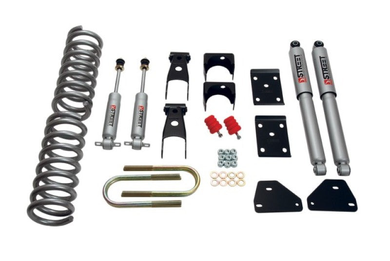 BT Lower Kit w SP Shocks - Belltech LOWERING KIT WITH SP SHOCKS