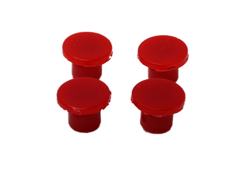 ES C-Bushings - Red - Energy Suspension Universal End Plug Set .53in Dia - Red