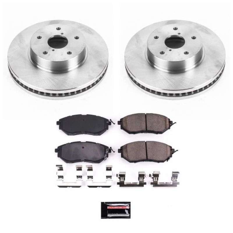 PSB Autospecialty Kit - Power Stop 2015 Subaru Legacy Front Autospecialty Brake Kit