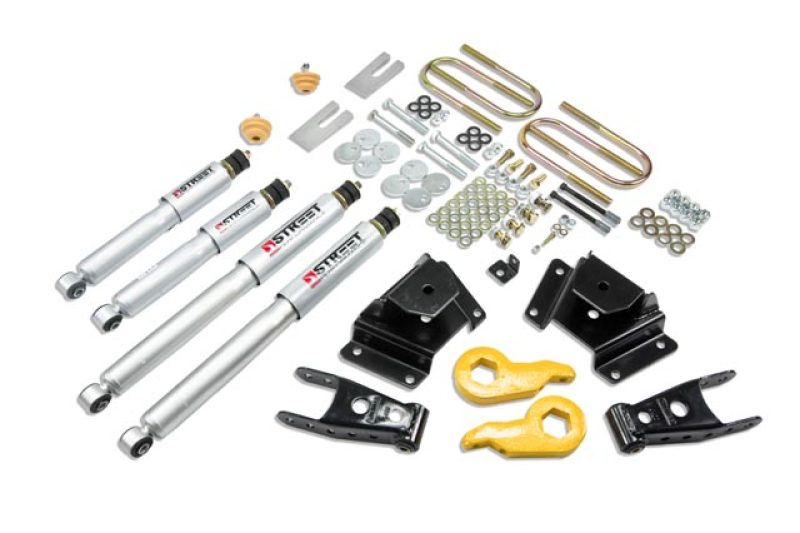 BT Lower Kit w SP Shocks - Belltech LOWERING KIT WITH SP SHOCKS