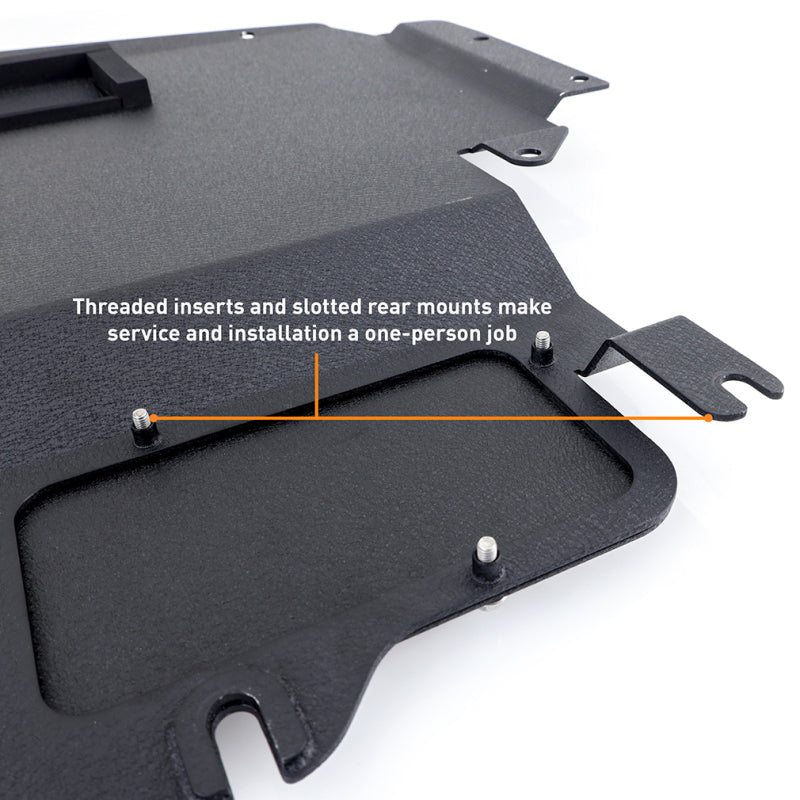 MM Skid Plate - Mishimoto 2023+ Nissan Z Skid Plate Engine - Wrinkle Black