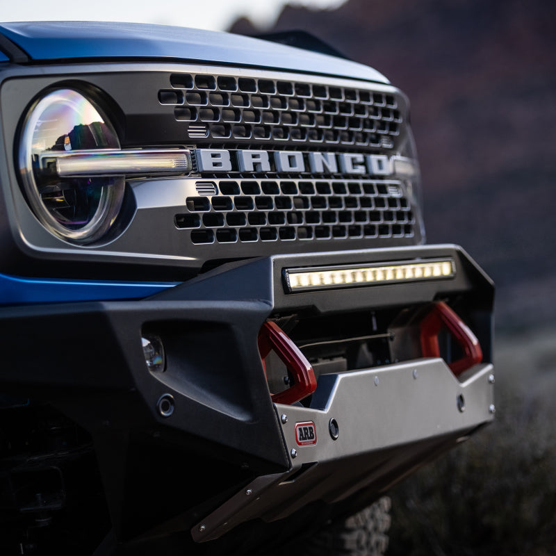 ARB Bumpers - ARB 2021 Ford Bronco Front Bumper Wide Body - Non-Winch (Fit Kit NOT Included)