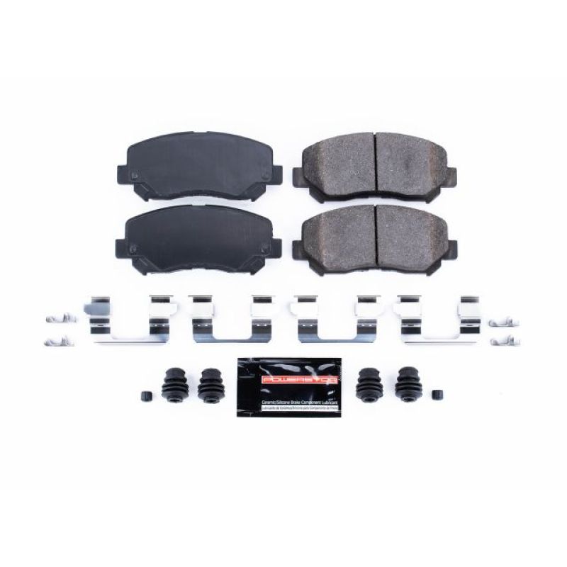 PSB Z23 Evolution Brake Pads - Power Stop 15-17 Chrysler 200 Front Z23 Evolution Sport Brake Pads w/Hardware