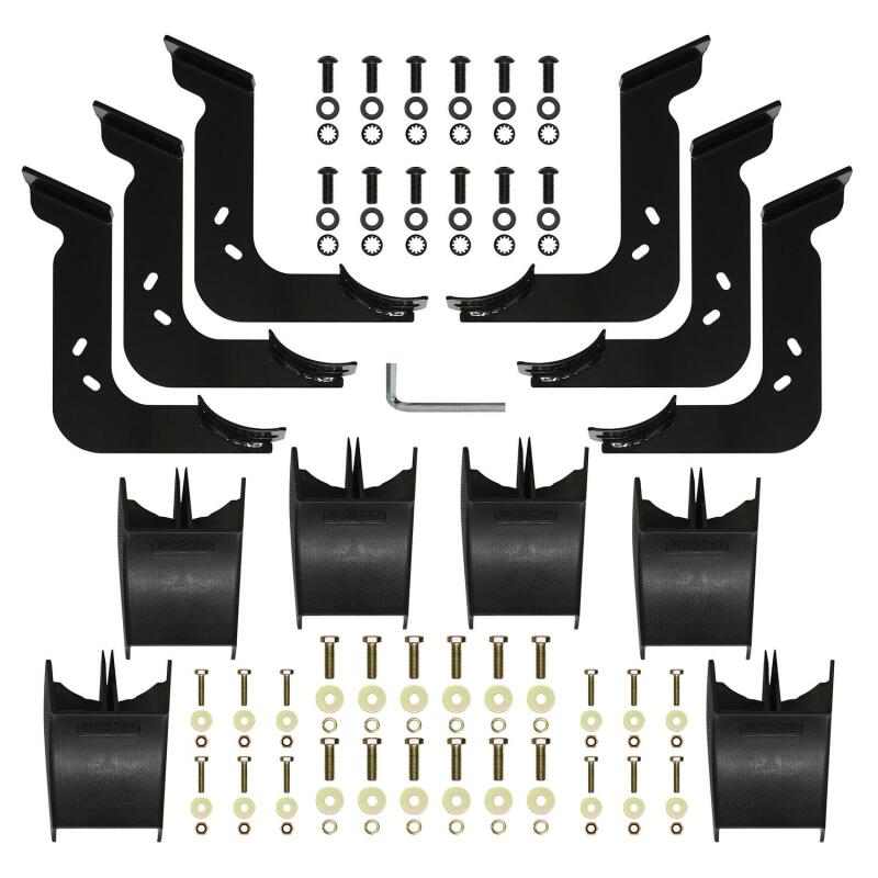 WES Nerf Bars - PRO TRAXX 4 - Westin 22-23 Toyota Tundra CrewMax PRO TRAXX 4 Oval Nerf Step Bars - SS