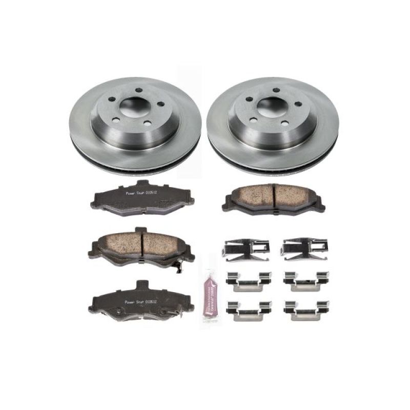 PSB Autospecialty Kit - Power Stop 98-02 Chevrolet Camaro Rear Autospecialty Brake Kit