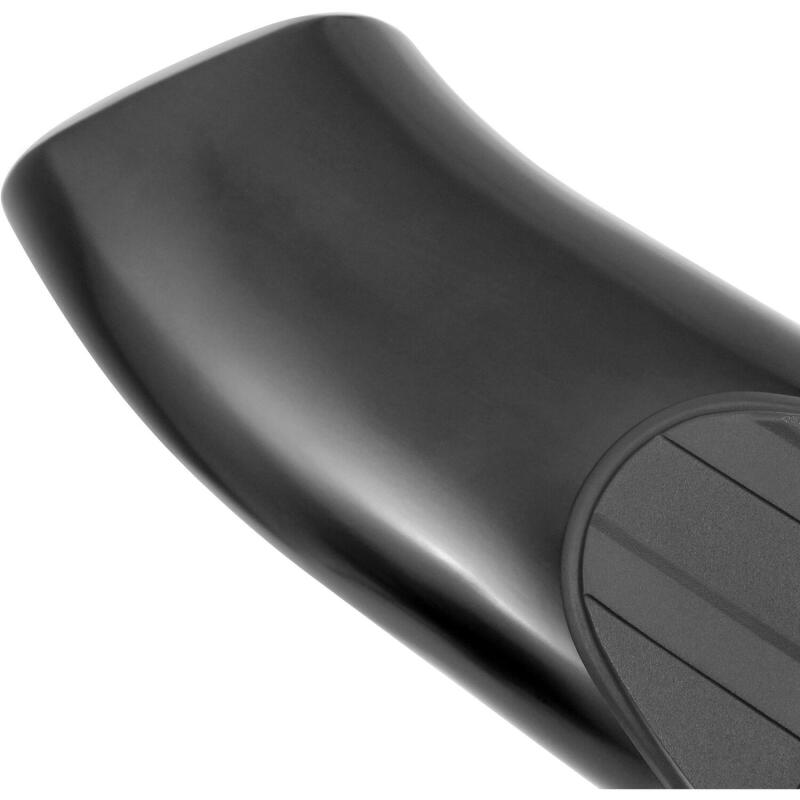 WES Nerf Bars - PRO TRAXX 5 - Westin 2014-2018 Chevrolet/GMC Silverado Sierra 1500 Dbl Cab PRO TRAXX 5 Oval Nerf Step Bars - Black